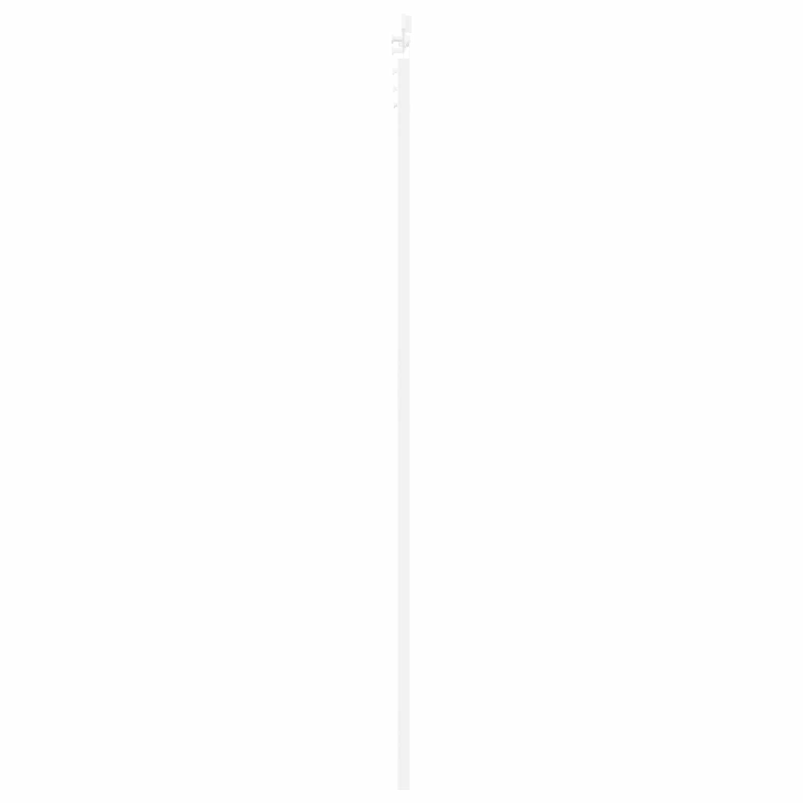 Klizna vrata Bijela 83 x 232 cm Masivna borovina