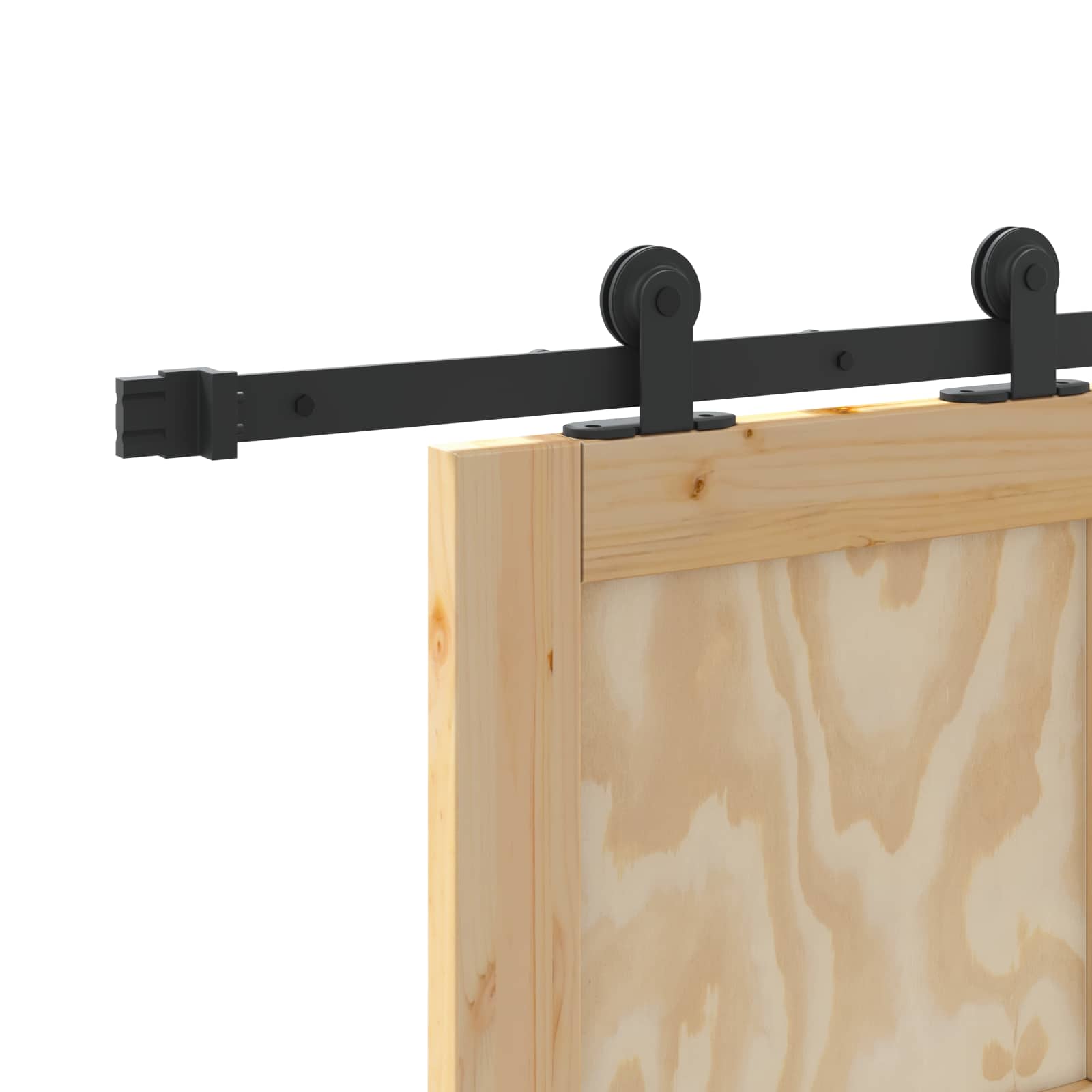 Klizna vrata ORKDAL Prirodna 73,5 x 211 cm Masivna borovina