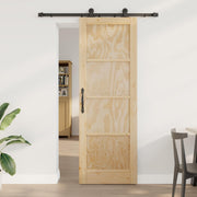 Klizna vrata ORKDAL Prirodna 73,5 x 211 cm Masivna borovina
