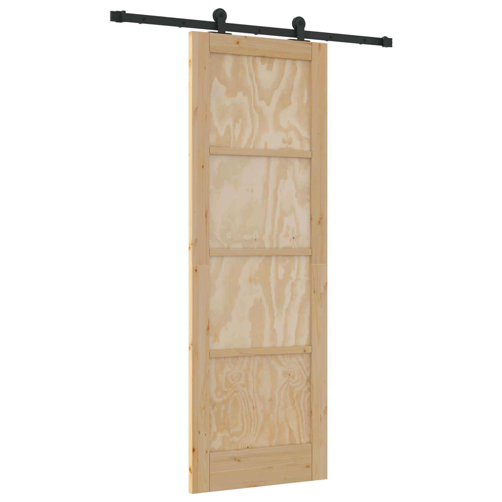 Klizna vrata ORKDAL Prirodna 73,5 x 211 cm Masivna borovina