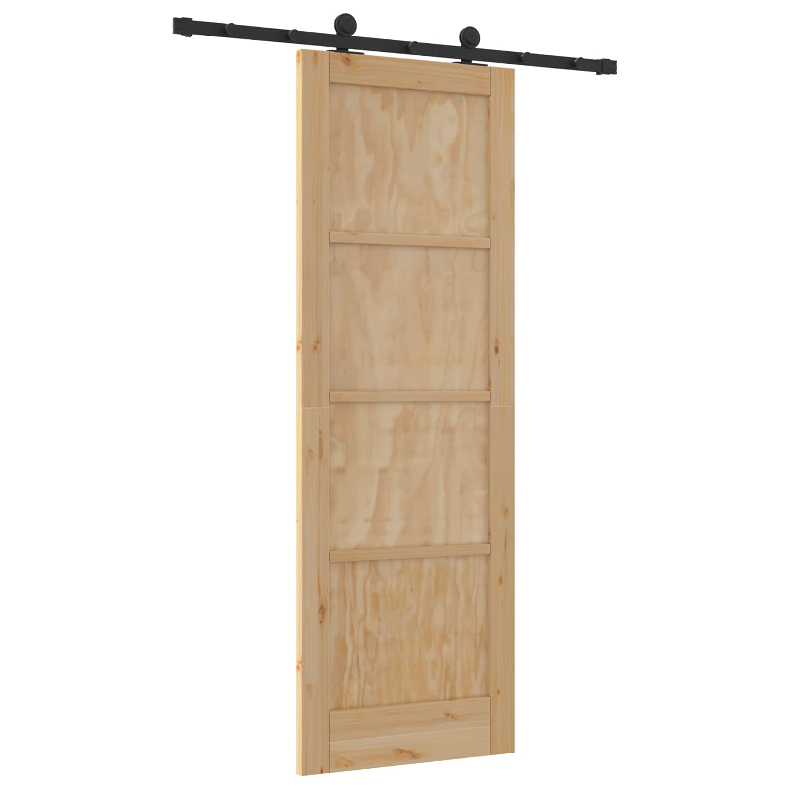 Klizna vrata ORKDAL Prirodna 73,5 x 211 cm Masivna borovina