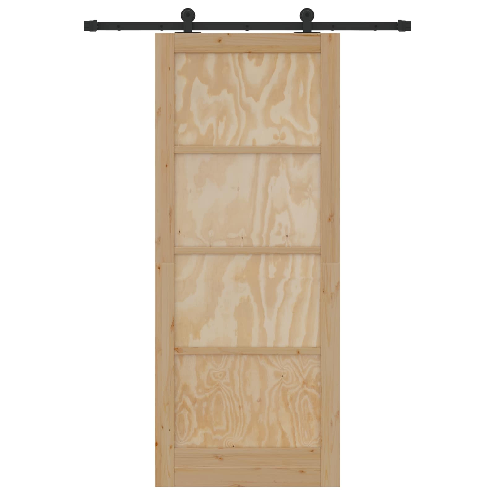 Klizna vrata ORKDAL Prirodna 86 x 211 cm Masivna borovina