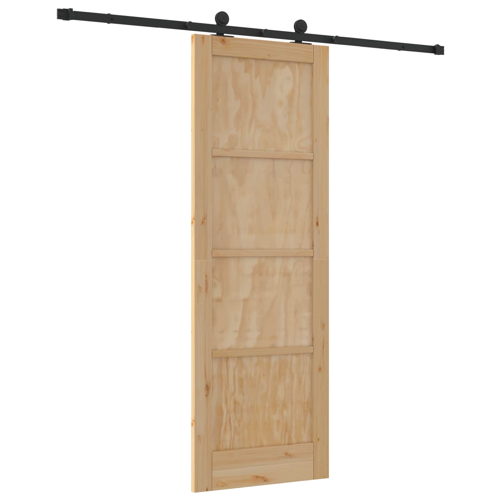 Klizna vrata ORKDAL Prirodna 73,5 x 211 cm Masivna borovina