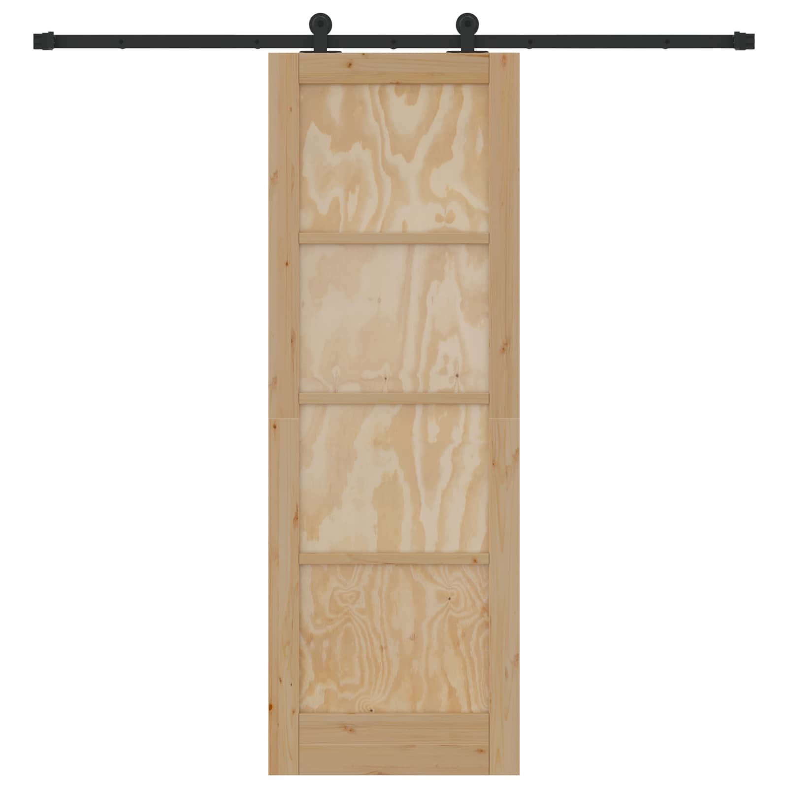 Klizna vrata ORKDAL Prirodna 73,5 x 211 cm Masivna borovina