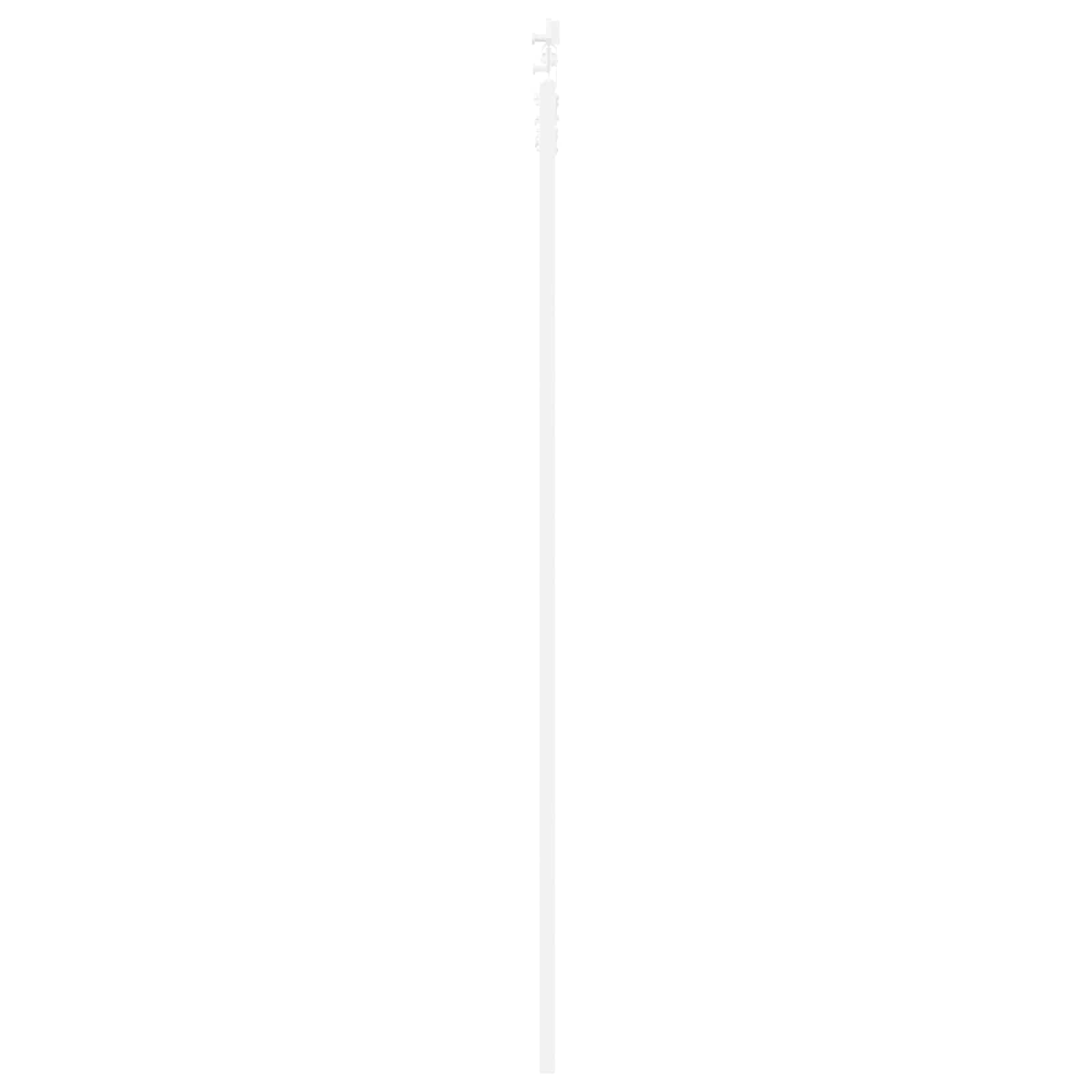 Klizna vrata Bijela 83 x 232 cm Masivna borovina