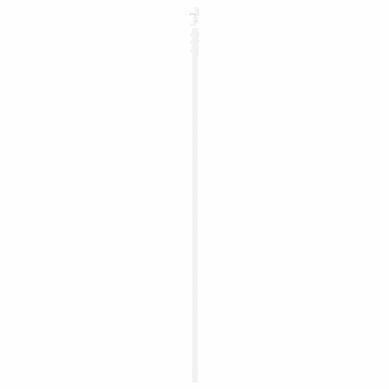 Klizna vrata Bijela 83 x 232 cm Masivna borovina