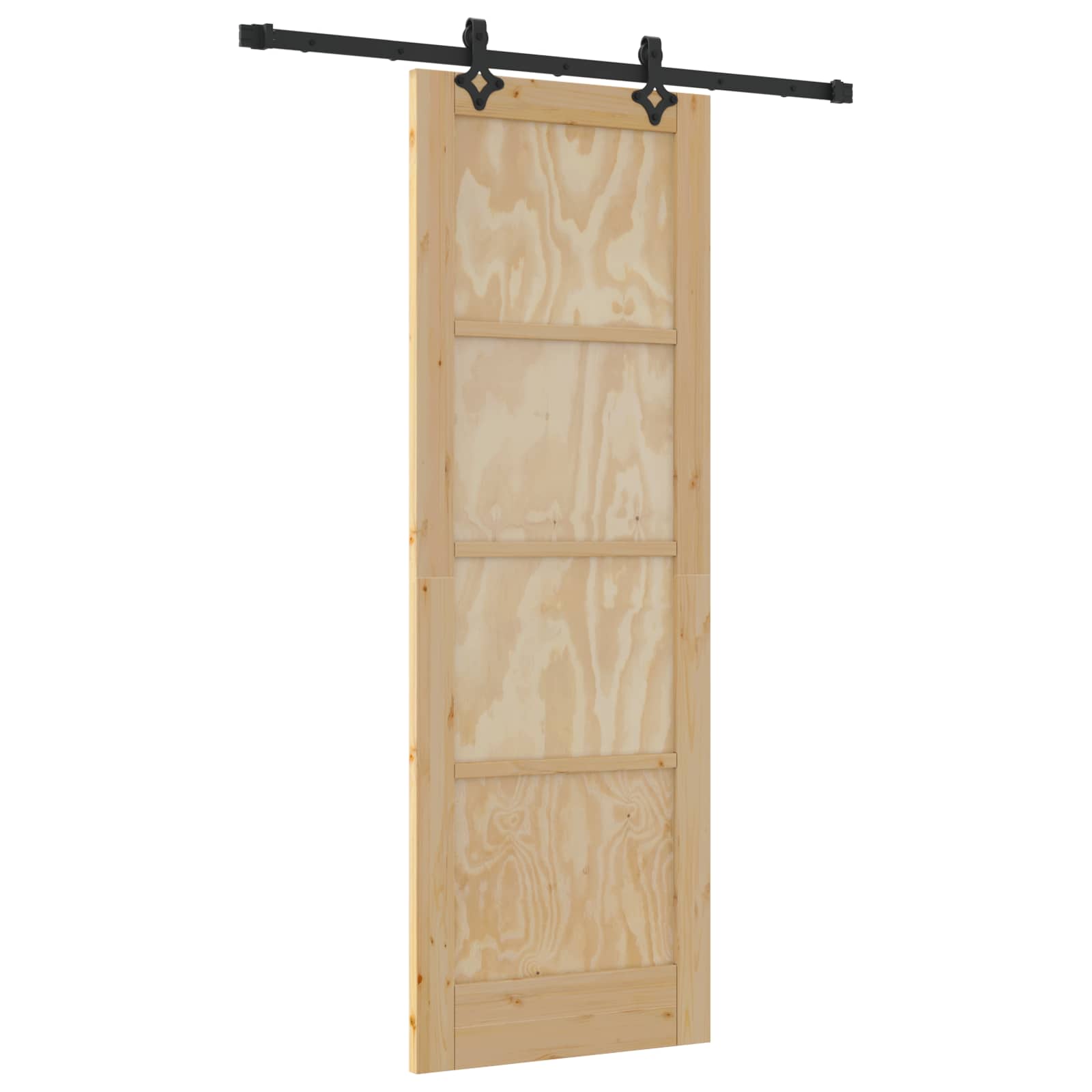 Klizna vrata ORKDAL Prirodna 73,5 x 211 cm Masivna borovina