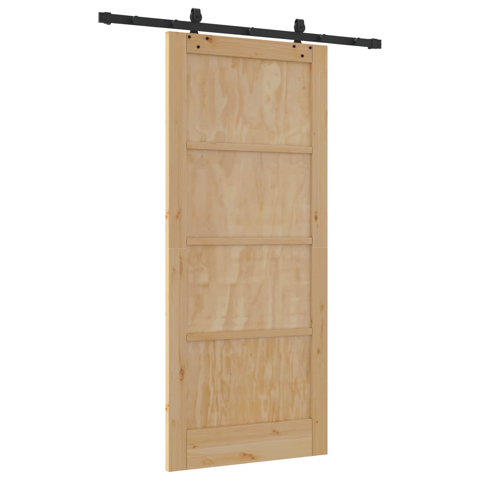 Klizna vrata ORKDAL Prirodna 86 x 198,5 cm Masivna borovina