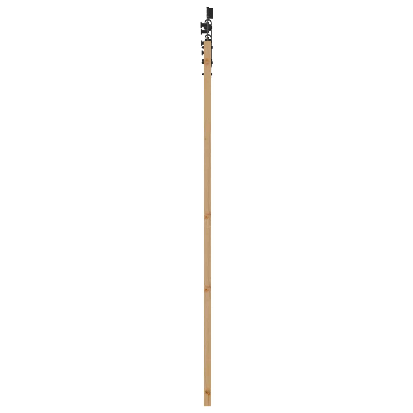 Klizna vrata ORKDAL 61 x 198,5 cm Masivna borovina Prirodna