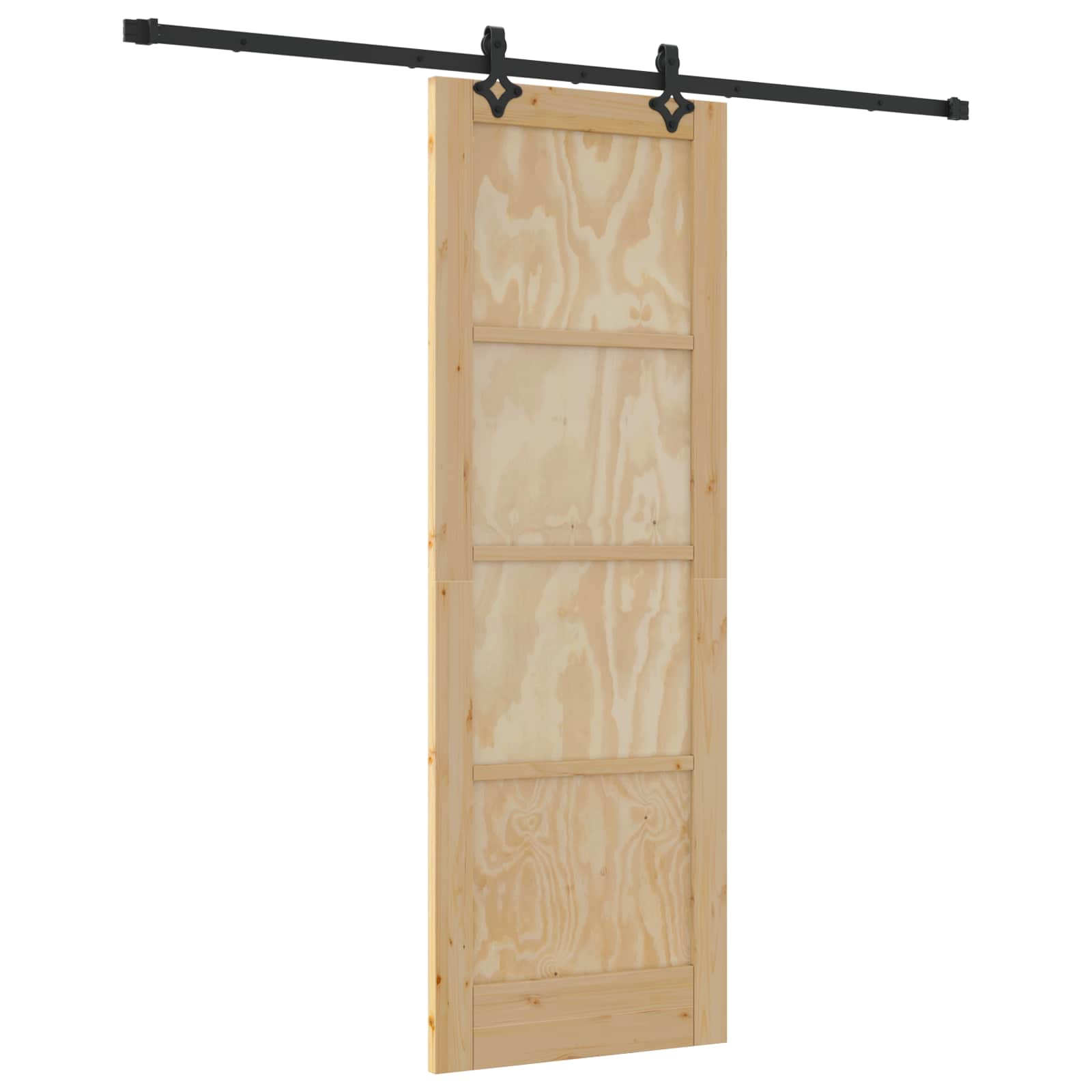 Klizna vrata ORKDAL Prirodna 73,5 x 211 cm Masivna borovina
