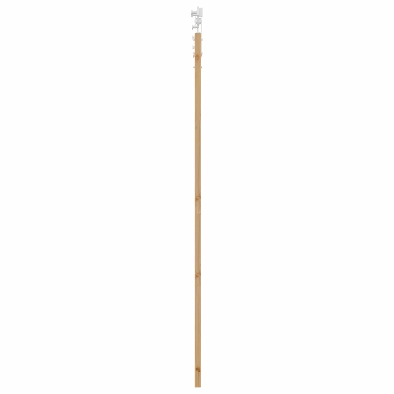 Klizna vrata ORKDAL Prirodna i bijela 73,5 x 211 cm