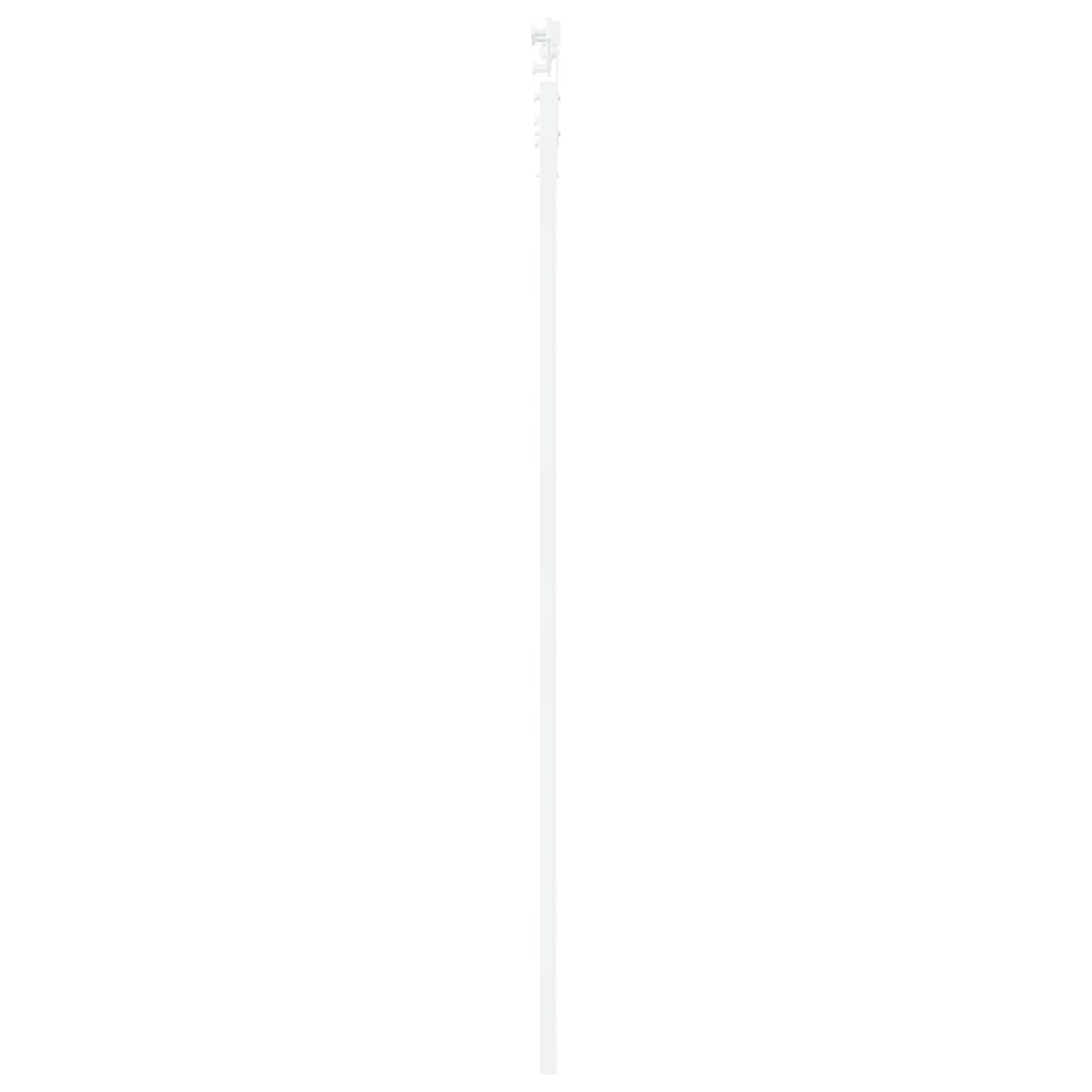 Klizna vrata ORKDAL Bijela 83 x 232 cm Masivna borovina