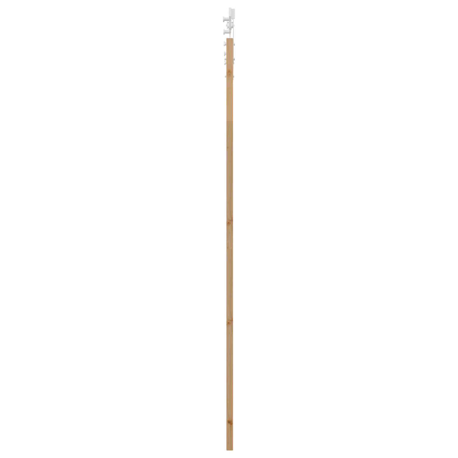 Klizna vrata ORKDAL Prirodna i bijela 83 x 232 cm