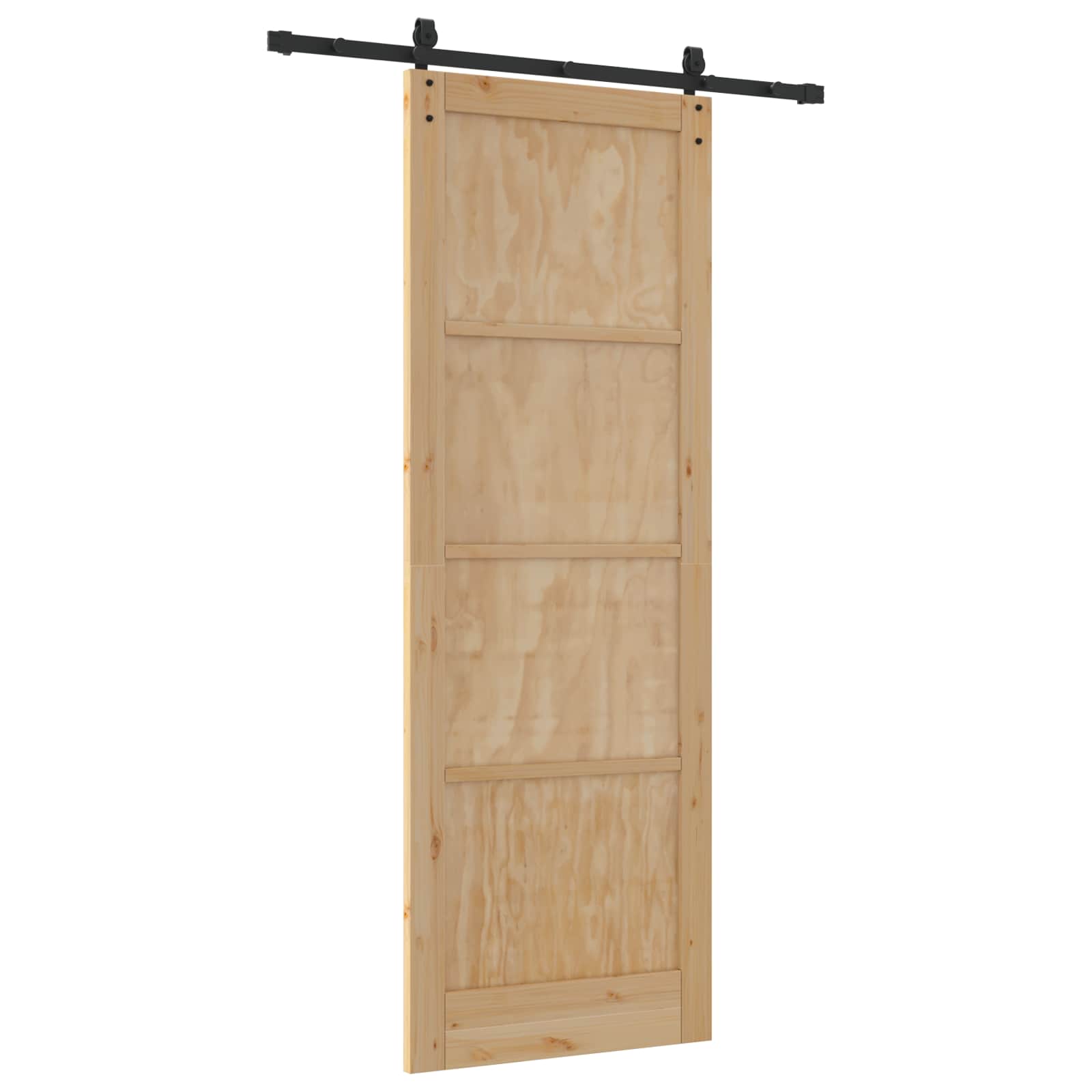 Klizna vrata ORKDAL Prirodna 83 x 232 cm Masivna borovina