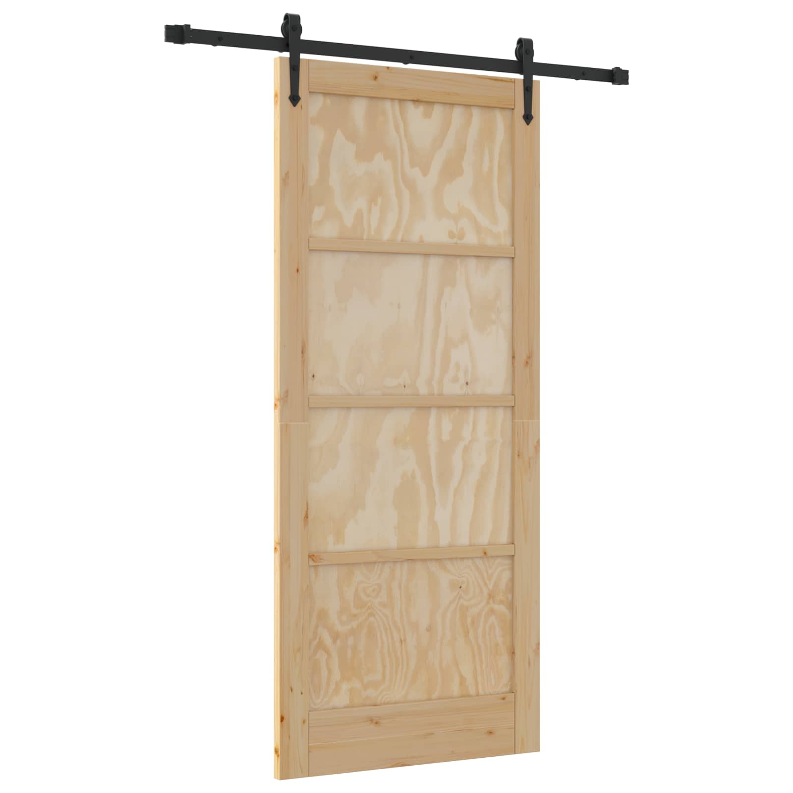 Klizna vrata ORKDAL Prirodna 86 x 198,5 cm Masivna borovina