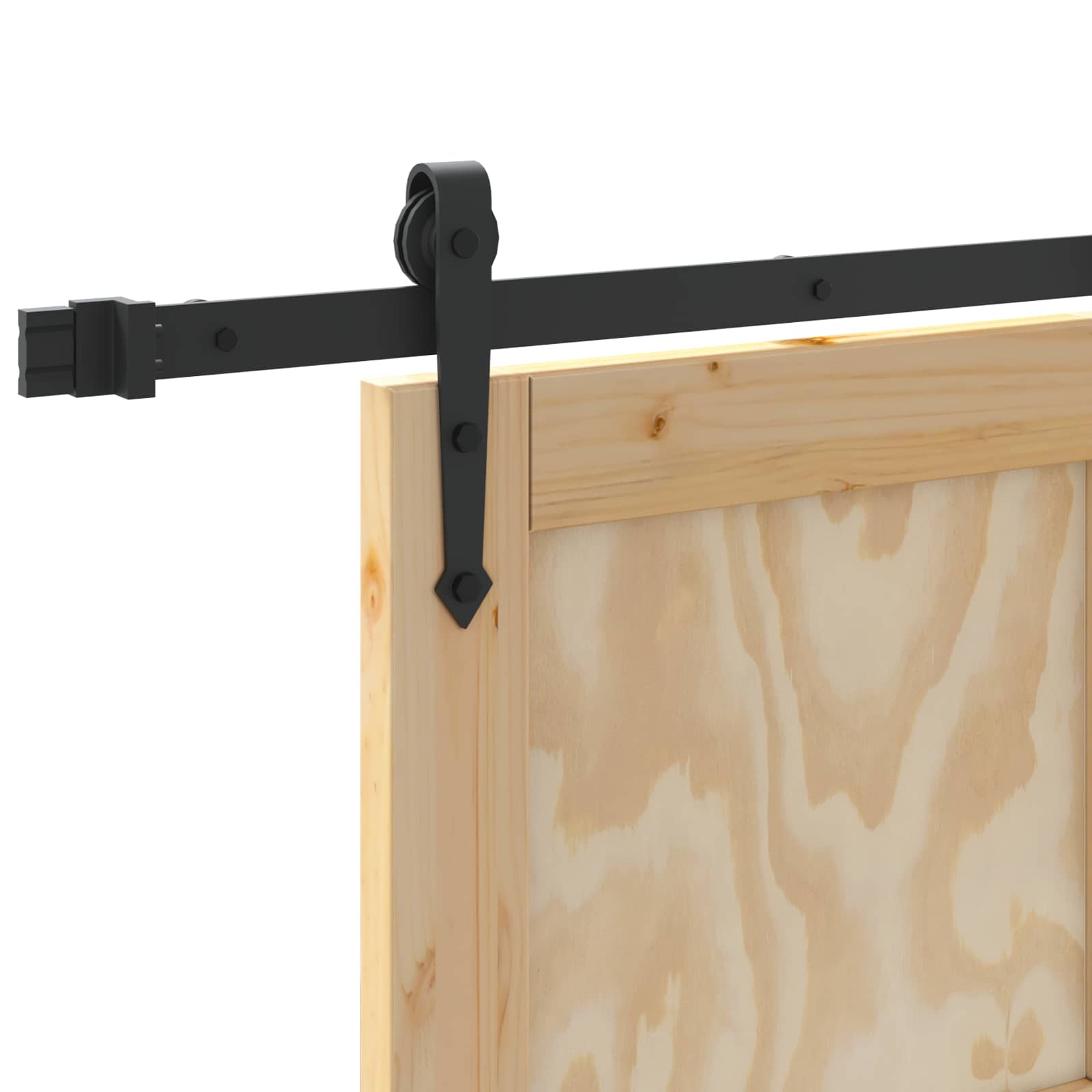 Klizna vrata ORKDAL Prirodna 73,5 x 211 cm Masivna borovina