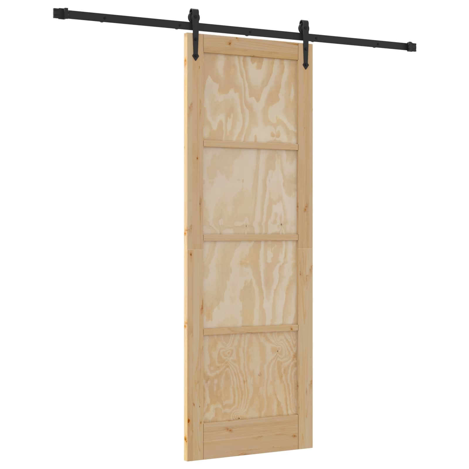 Klizna vrata ORKDAL Prirodna 73,5 x 211 cm Masivna borovina