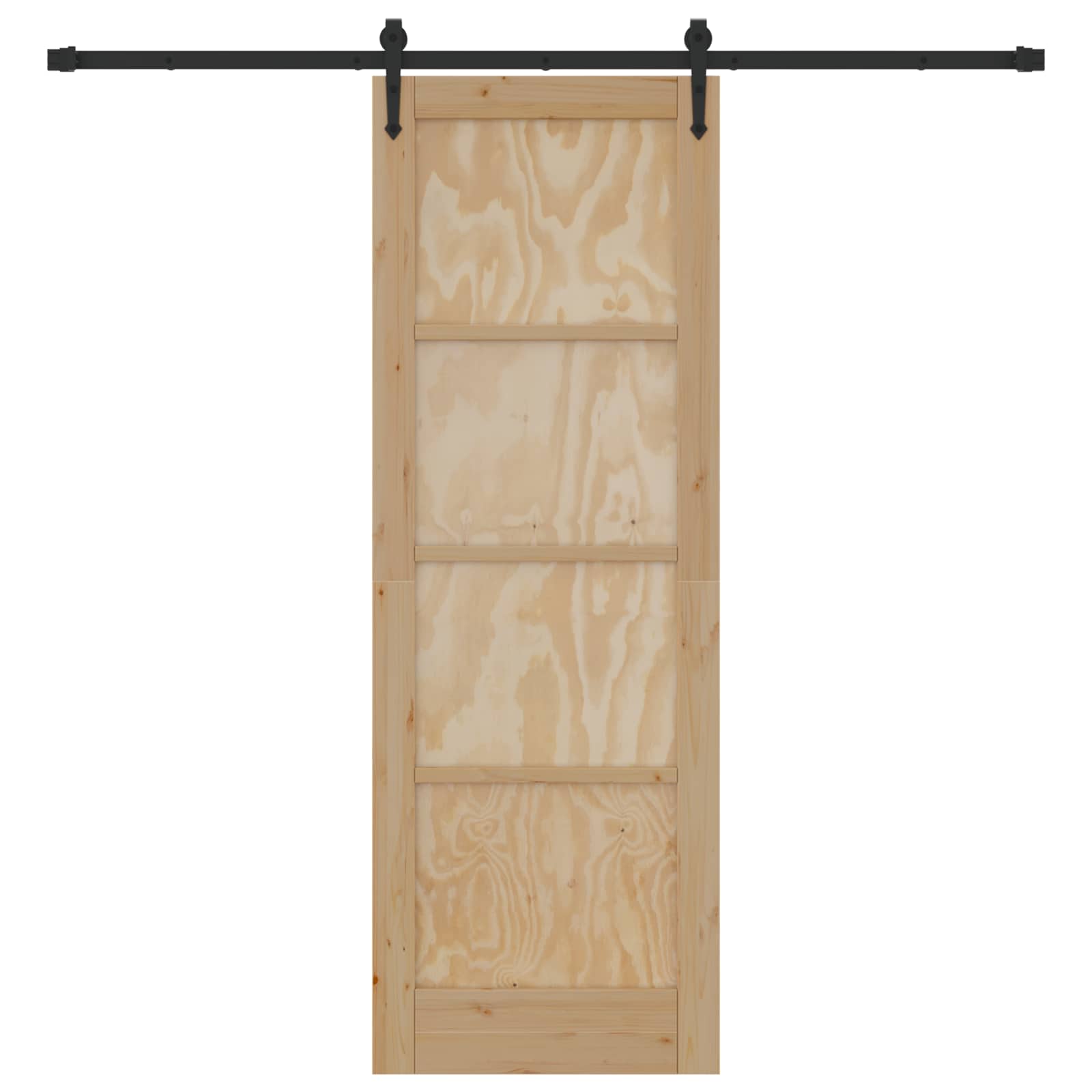 Klizna vrata ORKDAL Prirodna 73,5 x 211 cm Masivna borovina