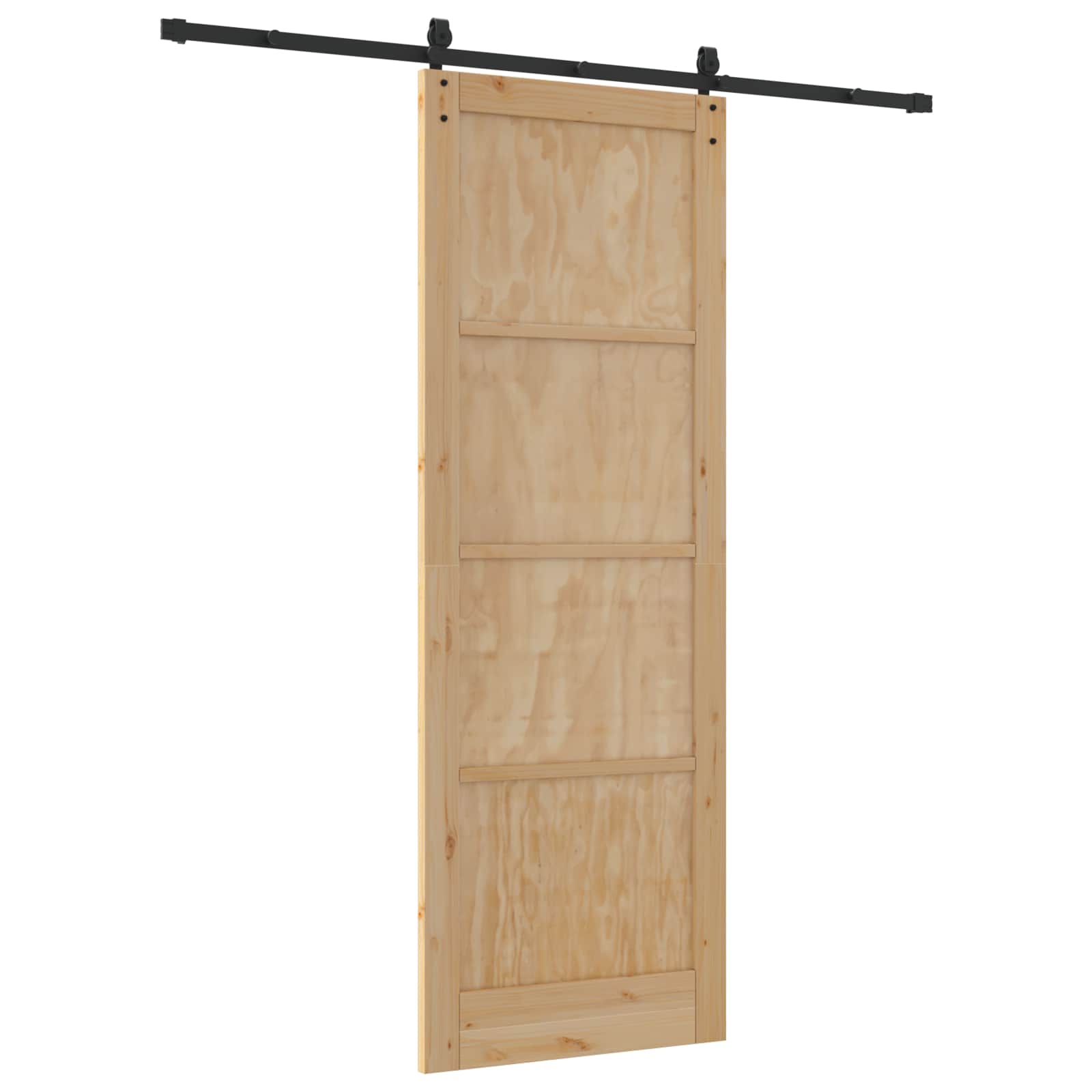 Klizna vrata ORKDAL Prirodna 83 x 232 cm Masivna borovina