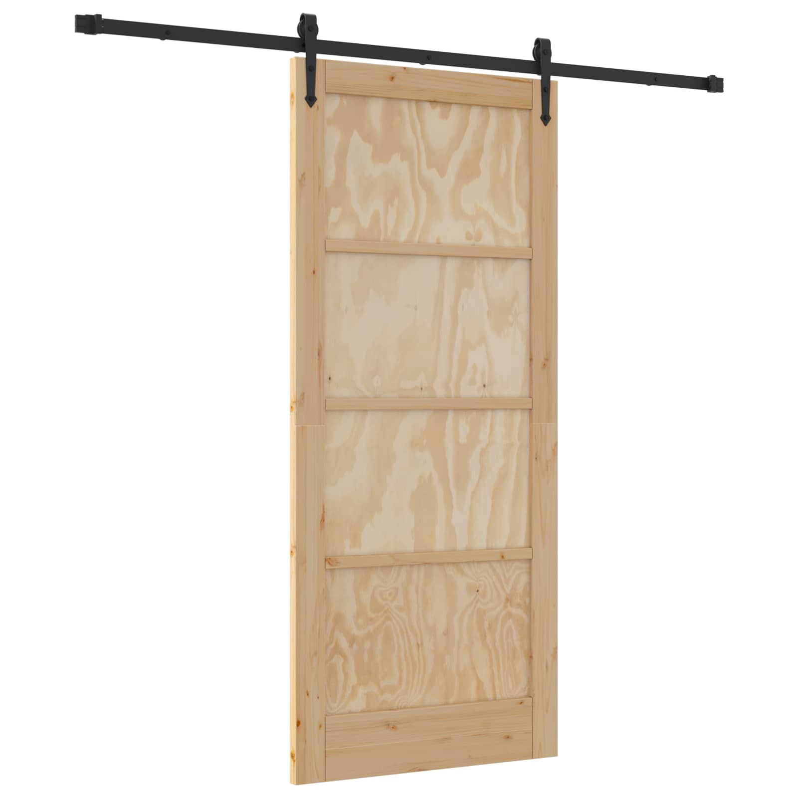 Klizna vrata ORKDAL Prirodna 86 x 198,5 cm Masivna borovina