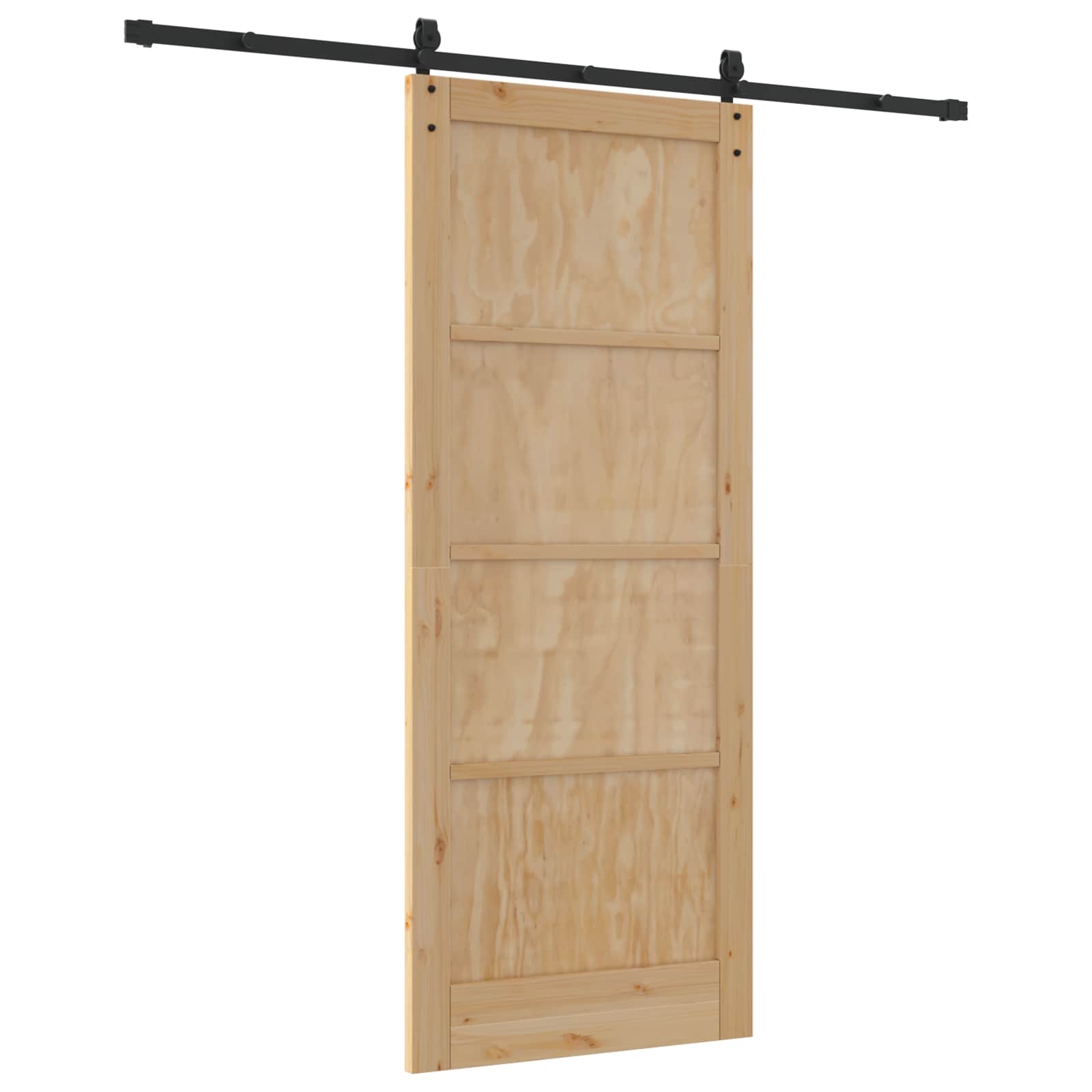 Klizna vrata ORKDAL Prirodna 86 x 211 cm Masivna borovina