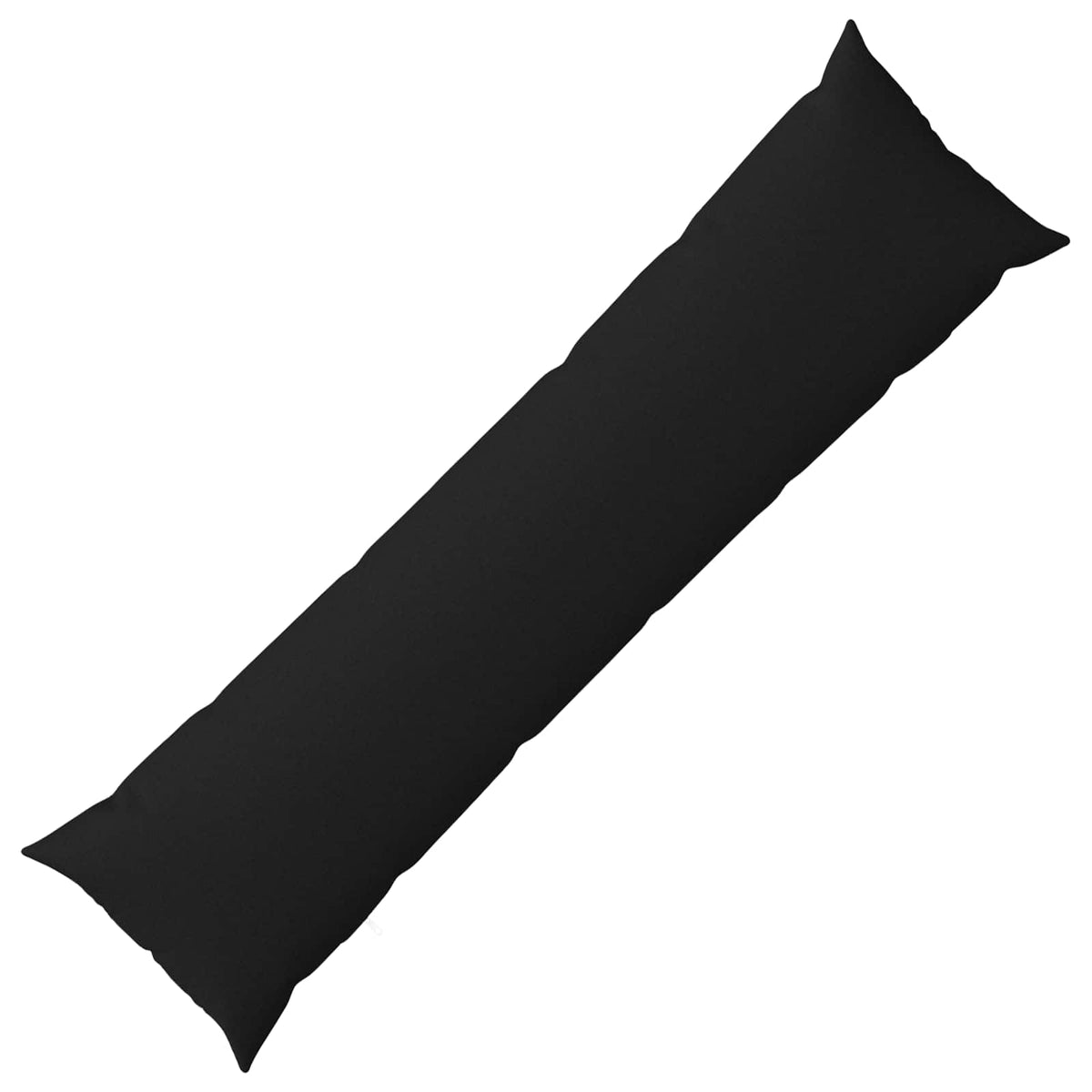 Jastuk s jastukom HEERLEN Crna 40 x 145 cm Tkanina