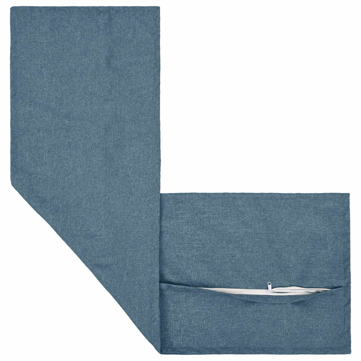 Jastuk s jastukom HOUTEN Traper plava 40 x 145 cm Umjetni lan
