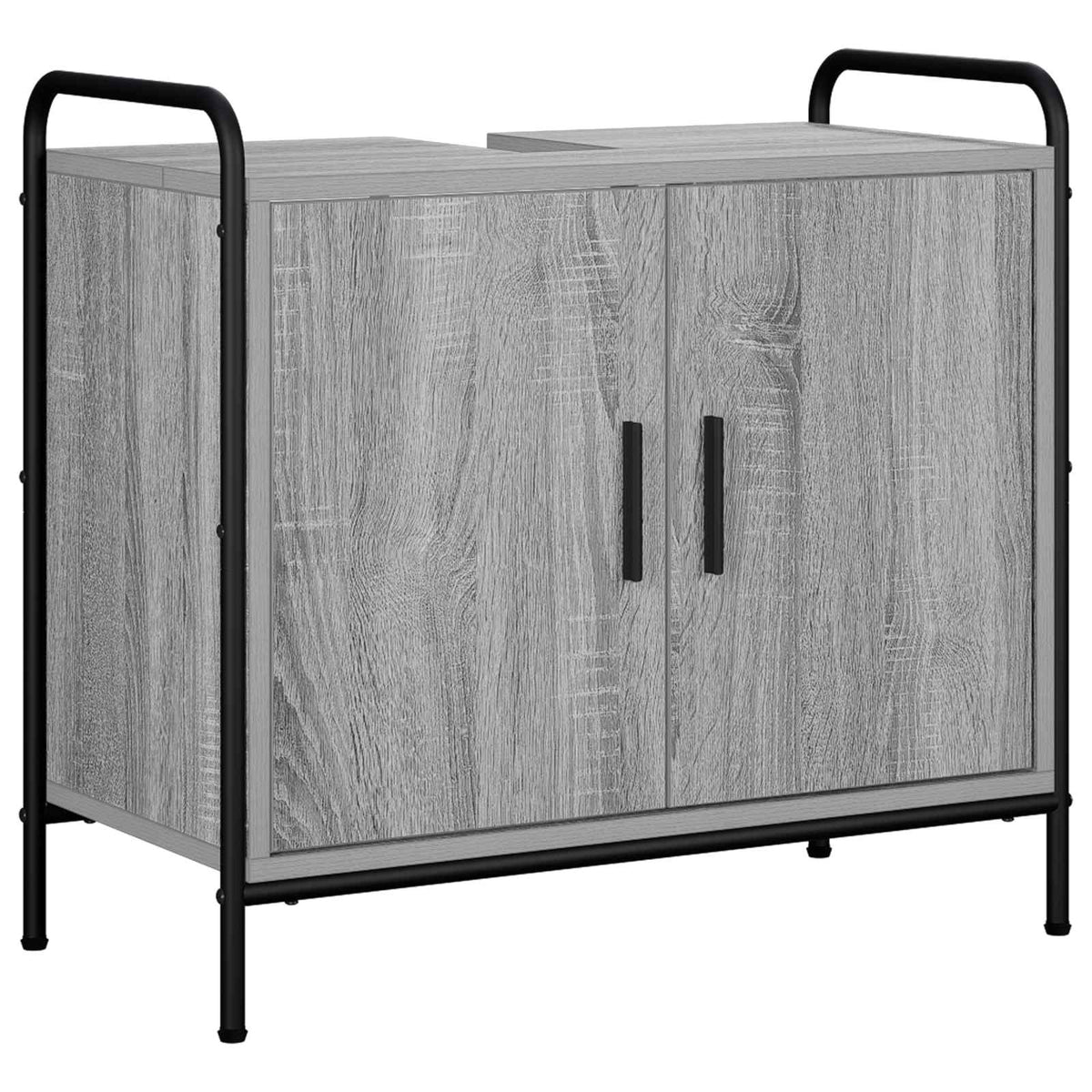 Set ormarića za kupaonicu 4 kom. Siva Sonoma 40 x 36 x 181 cm