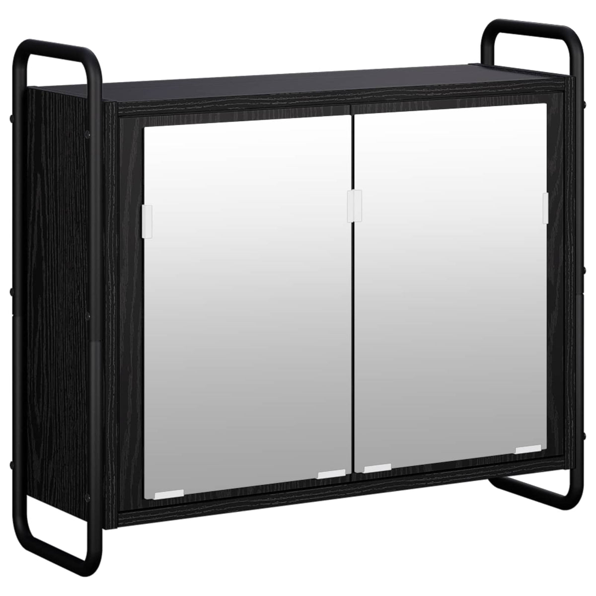 Set ormarića za kupaonicu 4 kom. Crni hrast 40 x 36 x 200,5 cm