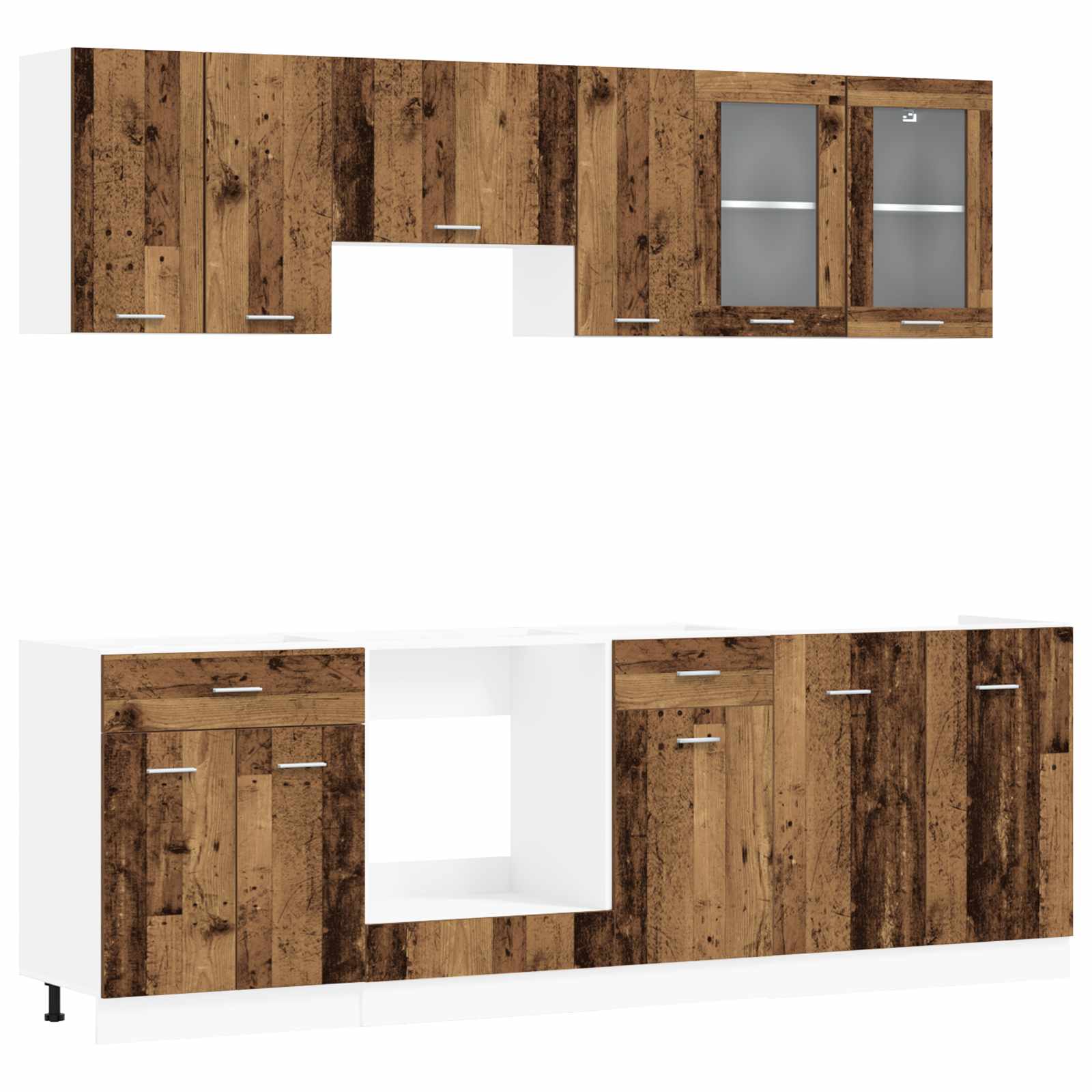 Kuhinjska jedinica Lyon 8 pcs Konstruirano drvo