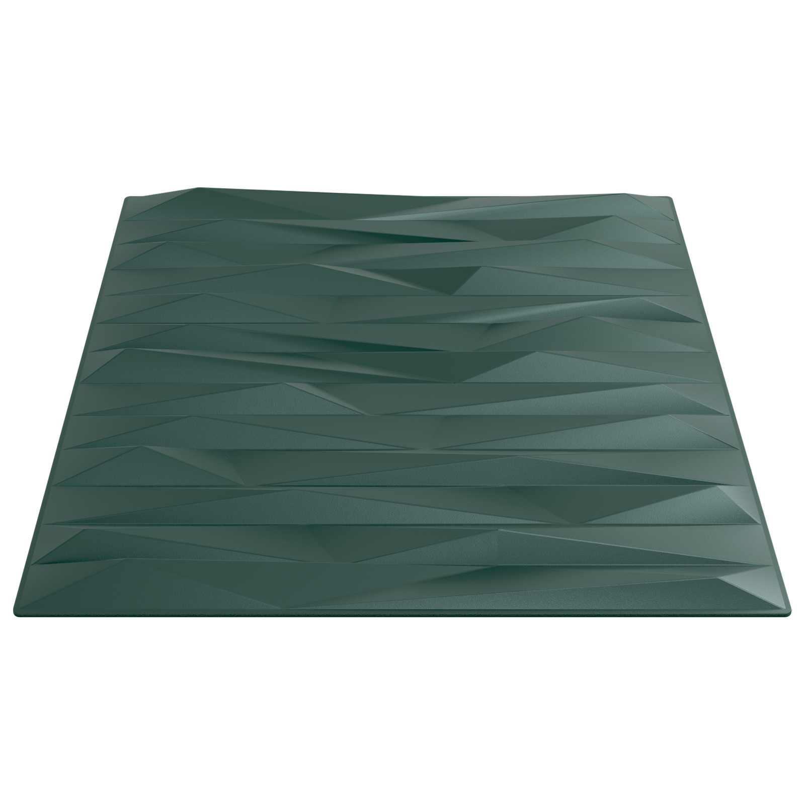 Zidne panele 12 pcs Kamen zelena 50 x 50 cm XPS pjena