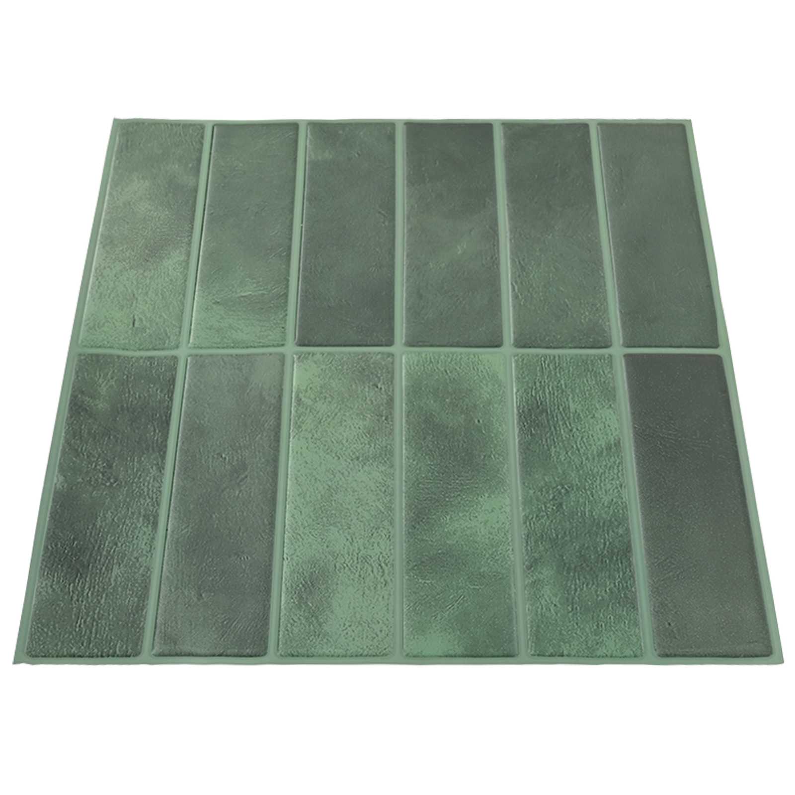 Pravougaona keramika 10 pcs Tamnozelena 29 x 23 x 0,08 cm