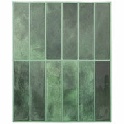 Pravougaona keramika 10 pcs Tamnozelena 29 x 23 x 0,08 cm