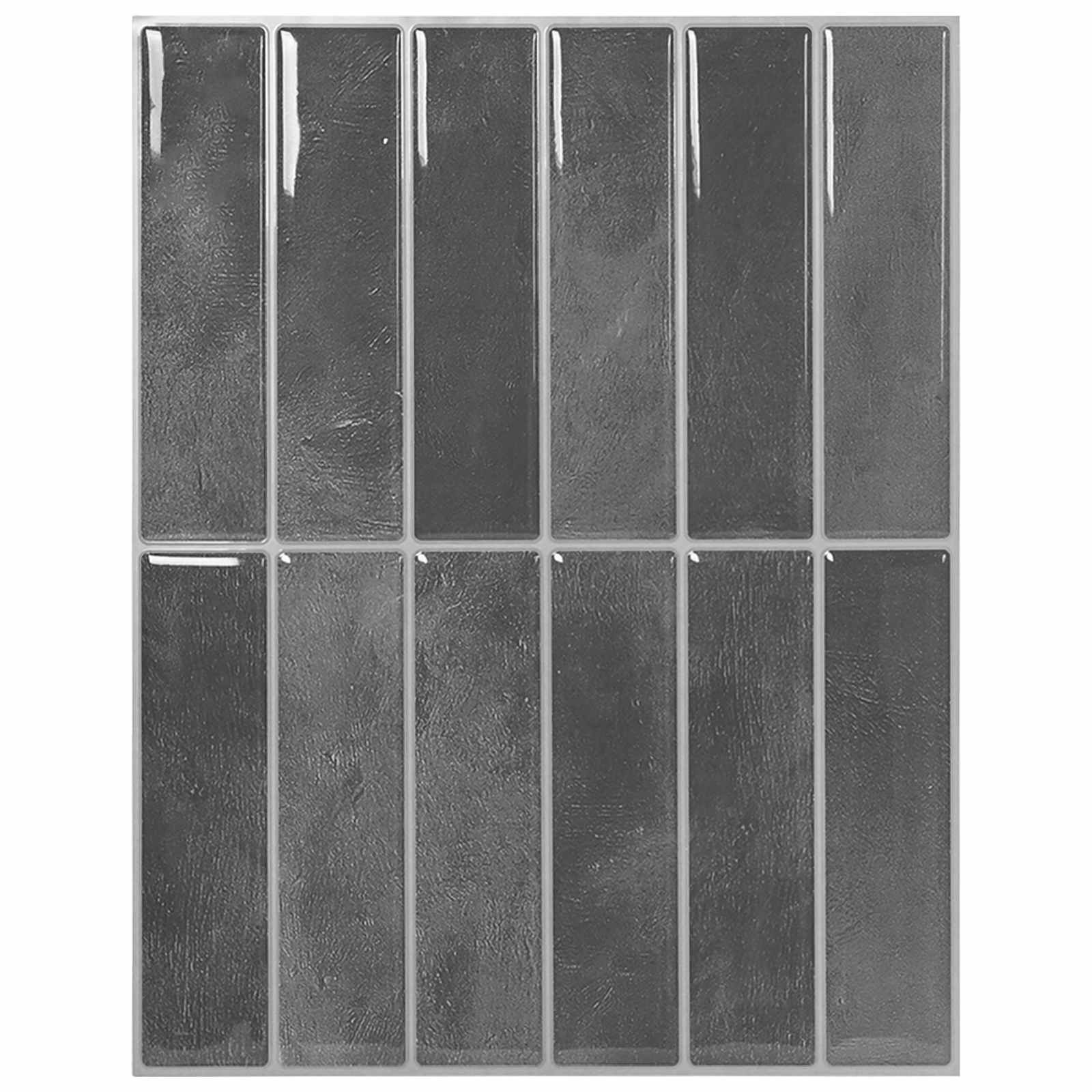 Pravougaona keramika 10 pcs Siva 29 x 23 x 0,08 cm