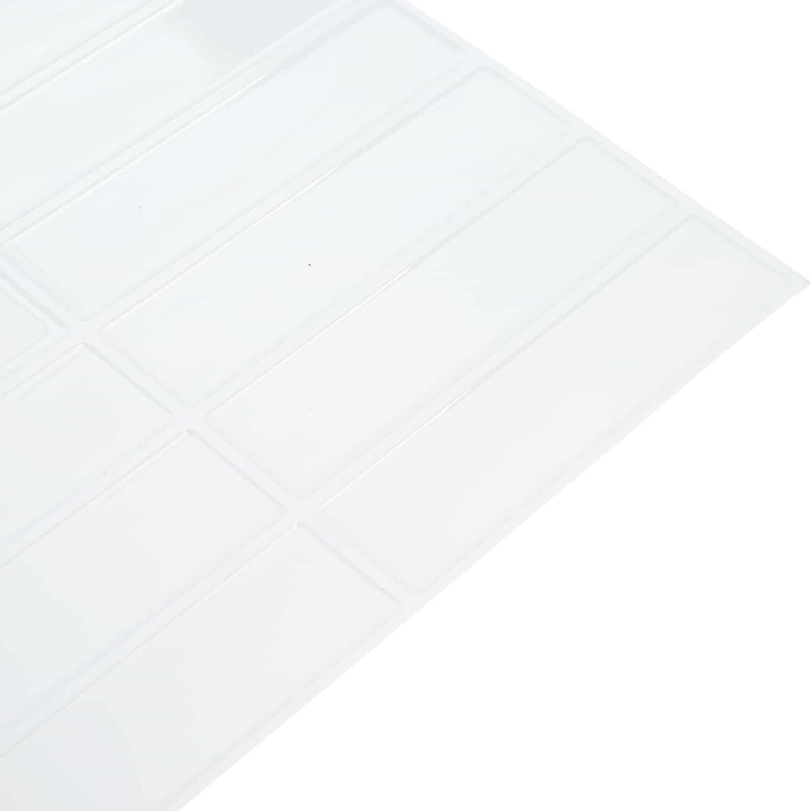 Pravougaona keramika 10 pcs Bijela 29 x 23 x 0,08 cm