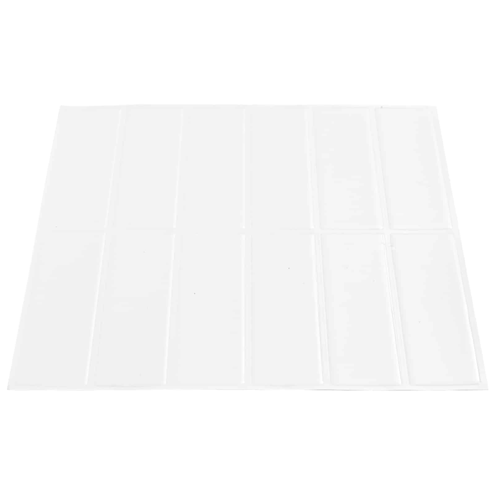 Pravougaona keramika 20 pcs Bijela 29 x 23 x 0,08 cm