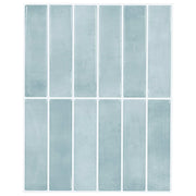 Pravougaona keramika 20 pcs Siva zelena 29 x 23 x 0,08 cm