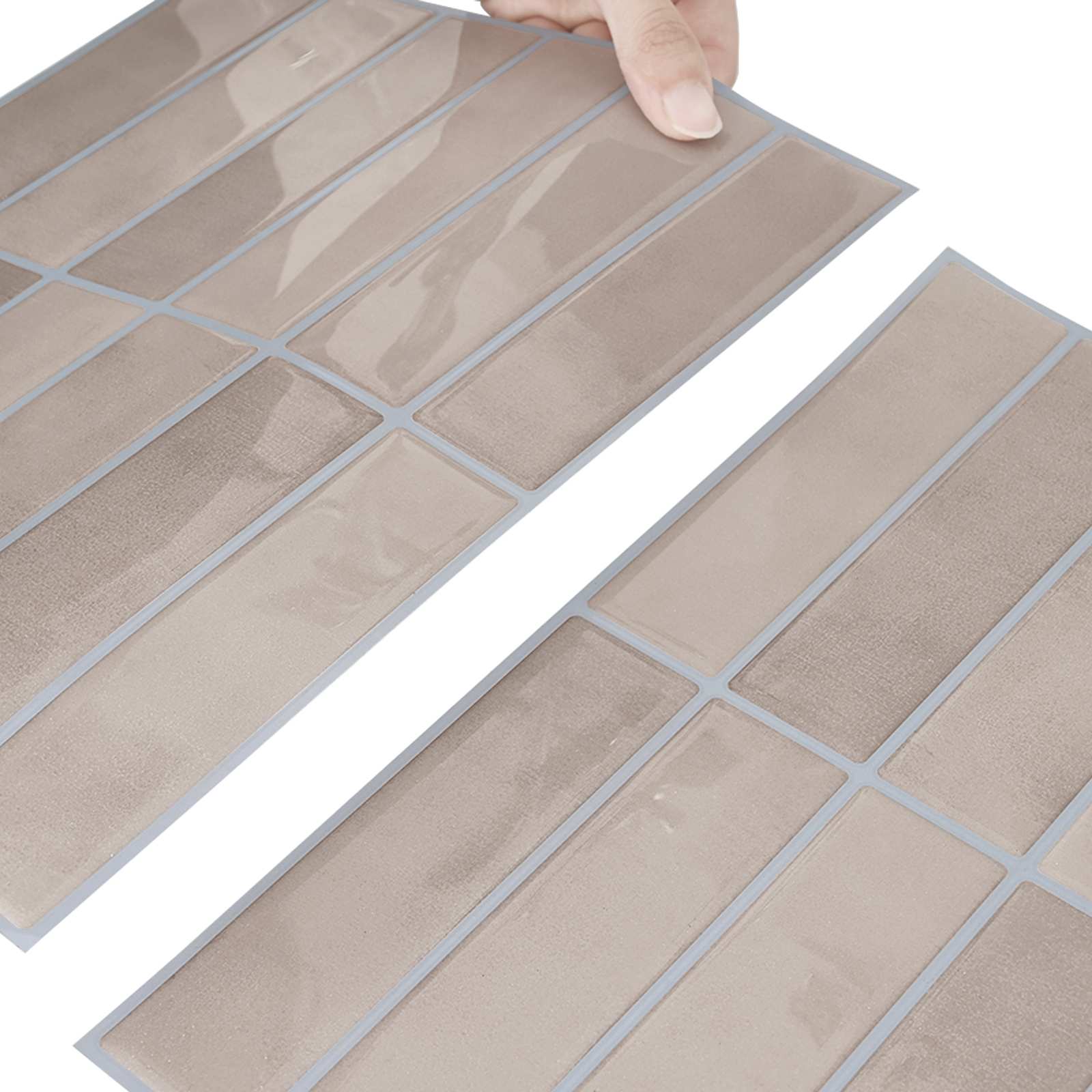 Pravougaona keramika 10 pcs Bež kava 29 x 23 x 0,08 cm