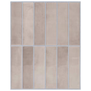 Pravougaona keramika 10 pcs Bež kava 29 x 23 x 0,08 cm