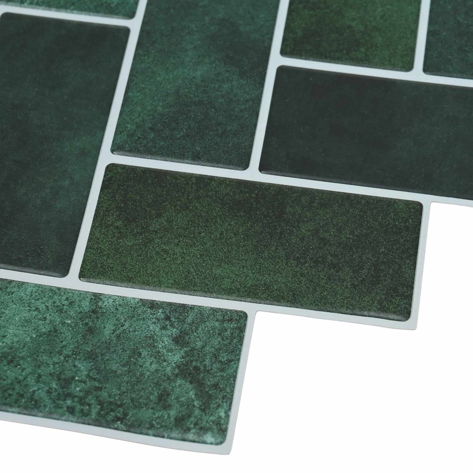 Pločica riblja kost 50 pcs Tamnozelena 30 x 30 cm