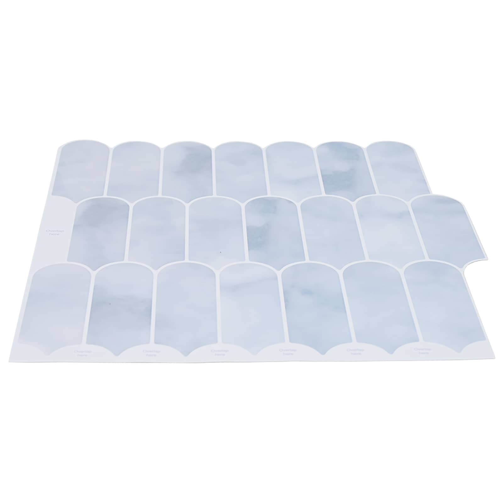 Pernata pločica 20 pcs Svjetloplava 30 x 30 cm Poliuretan i PET