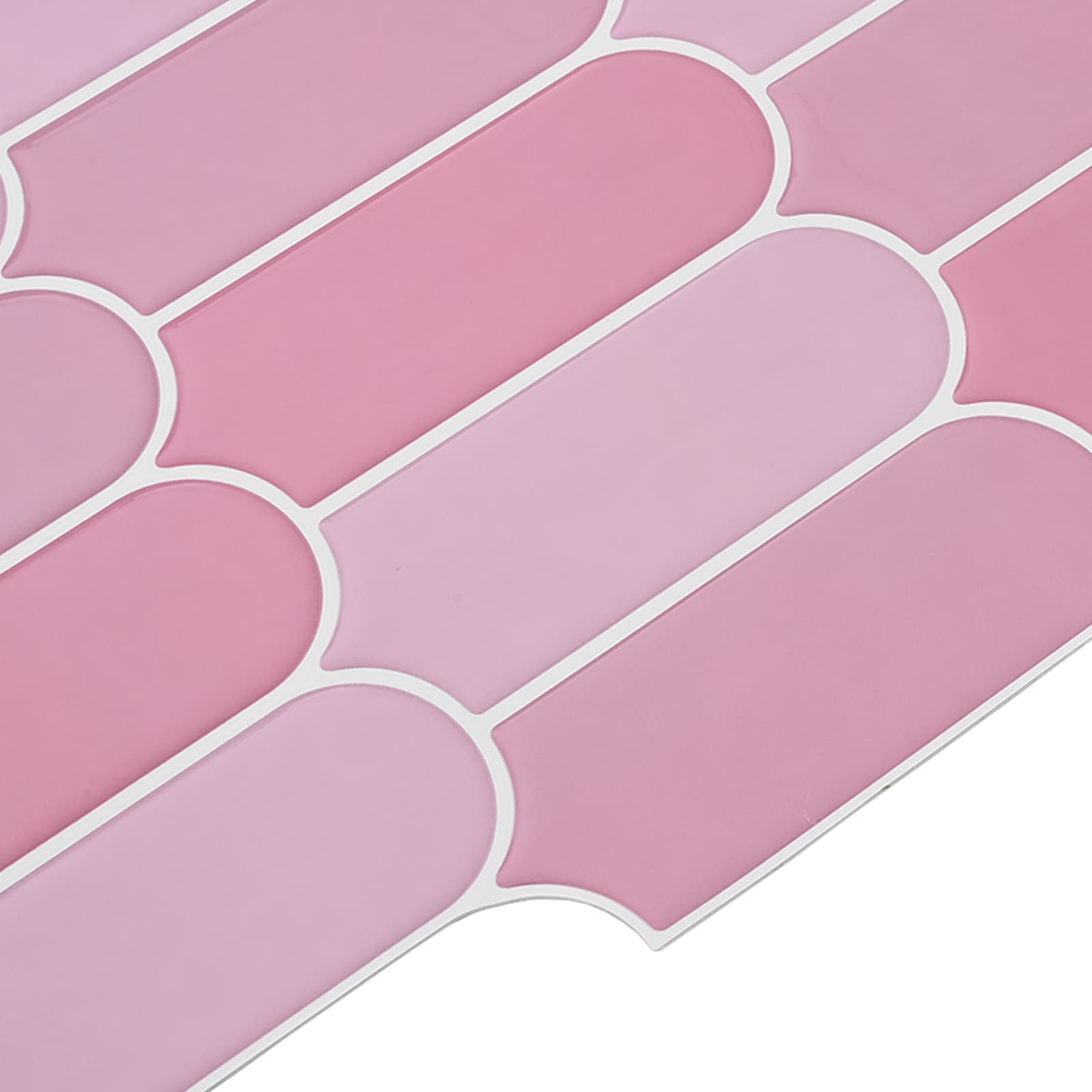 Pernata pločica 10 pcs Ružičasta 30 x 30 cm Poliuretan i PET