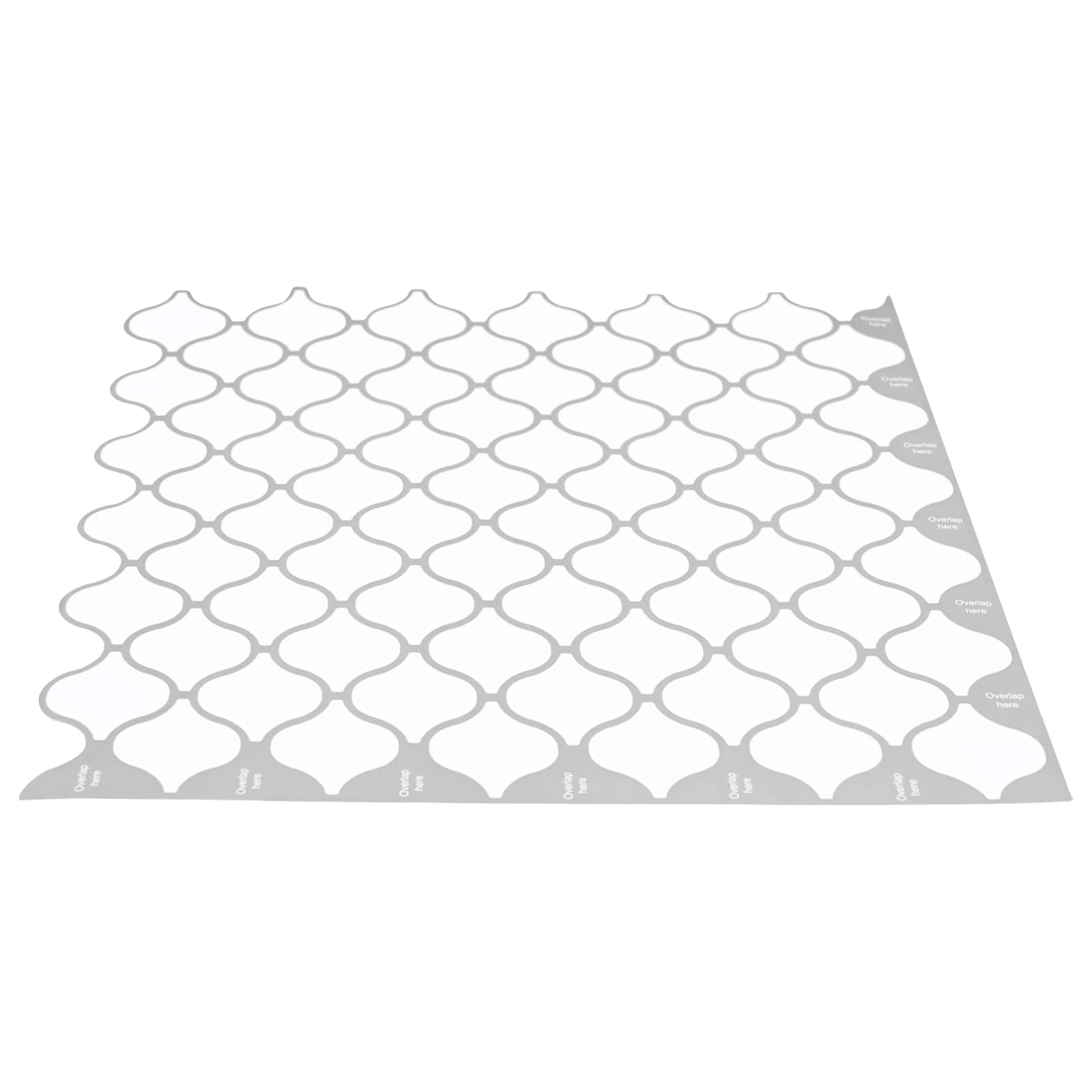 Lanturn ploča 50 pcs Bijela 27 x 27 cm Poliuretan i PET