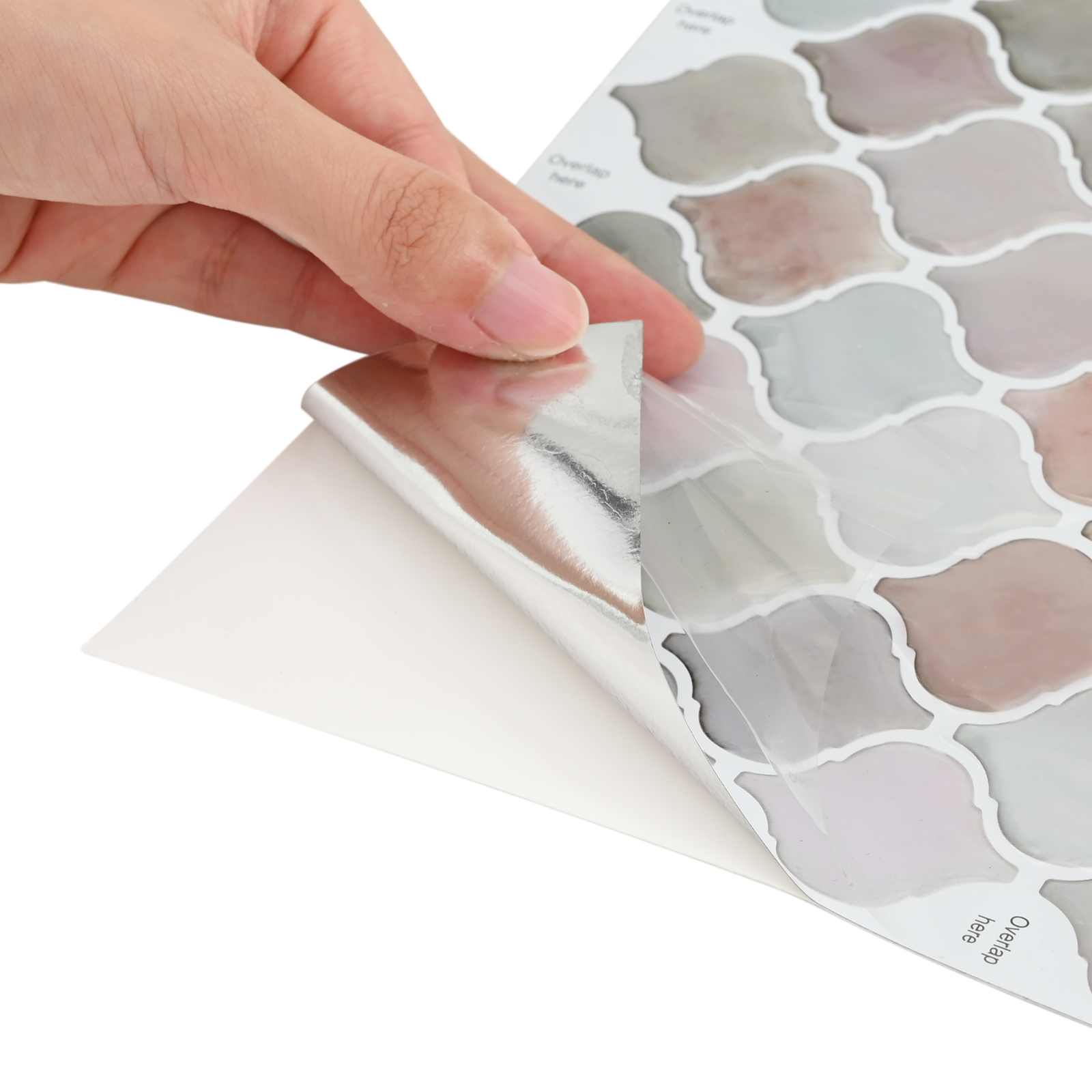 Lanturn ploča 50 pcs Bež 27 x 27 cm Poliuretan i PET