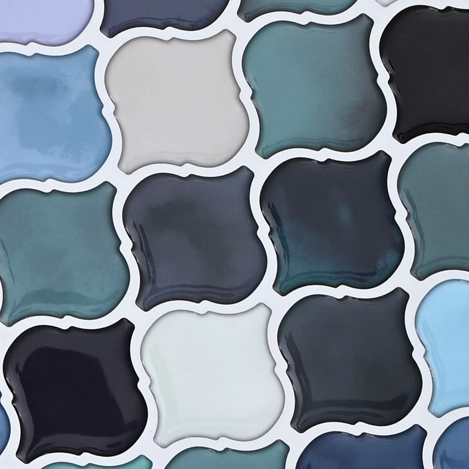 Lanturn ploča 20 pcs Plava Zelena 27 x 27 cm Poliuretan i PET