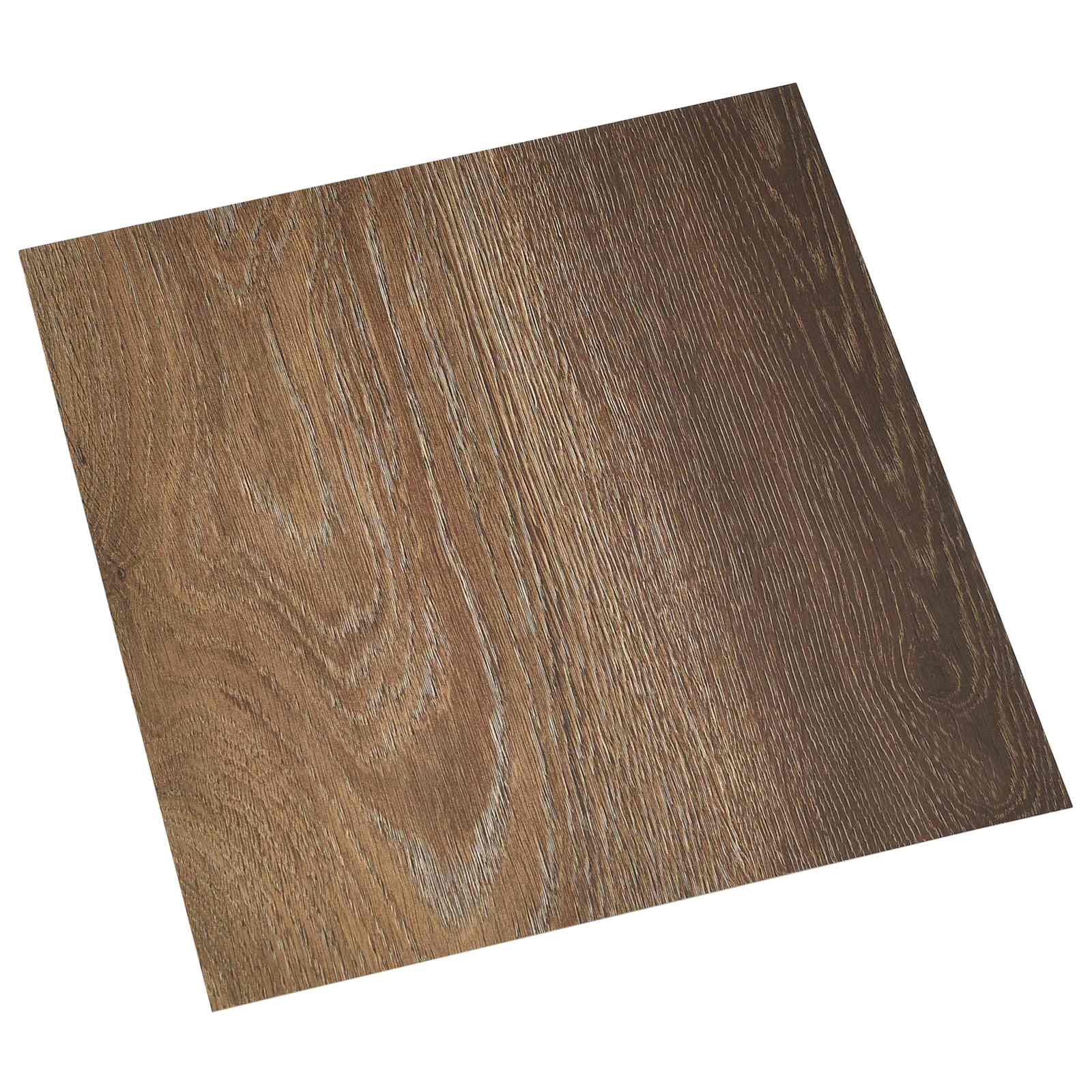 Samoljepljive Pločice za Pod 30,5 x 30,5 cm 20 pcs PVC Smeđa