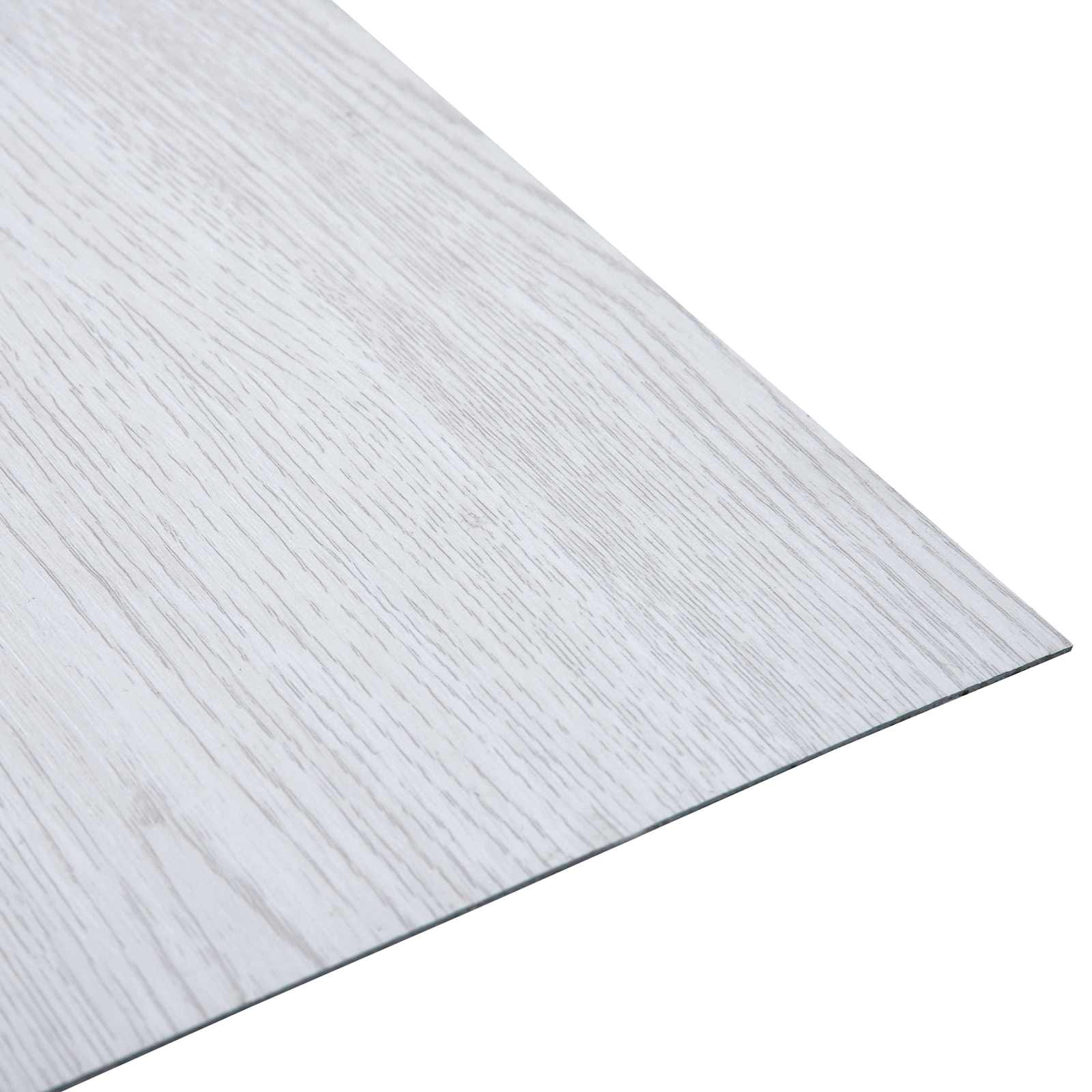 Samoljepljive Pločice za Pod 30,5 x 30,5 cm 20 pcs PVC Bijela