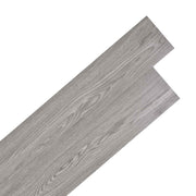 Samoljepljive PVC podne daske 30,5 x 61 cm 28 pcs PVC Tamnosiva