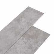 Samoljepljive PVC podne daske Zemljana siva 30,5 x 61 cm