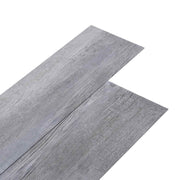 Samoljepljive PVC podne daske Mat drvo sivo 30,5 x 61 cm